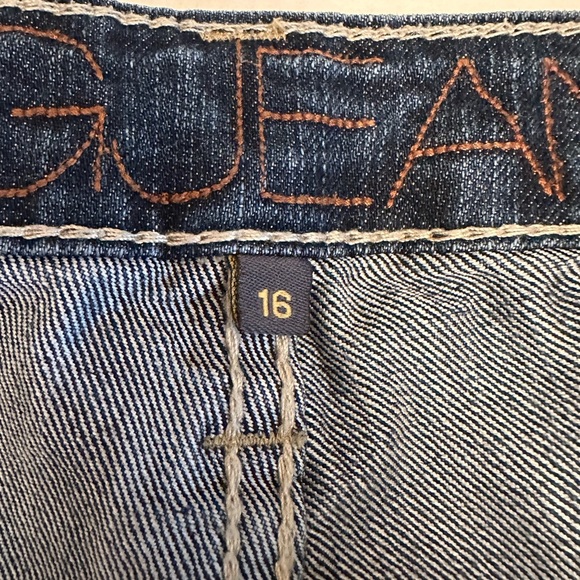 Jag Jeans Mid-Rise Bootleg Stretch Women’s Jeans Size 16 Embroidered Pockets - Picture 5 of 13